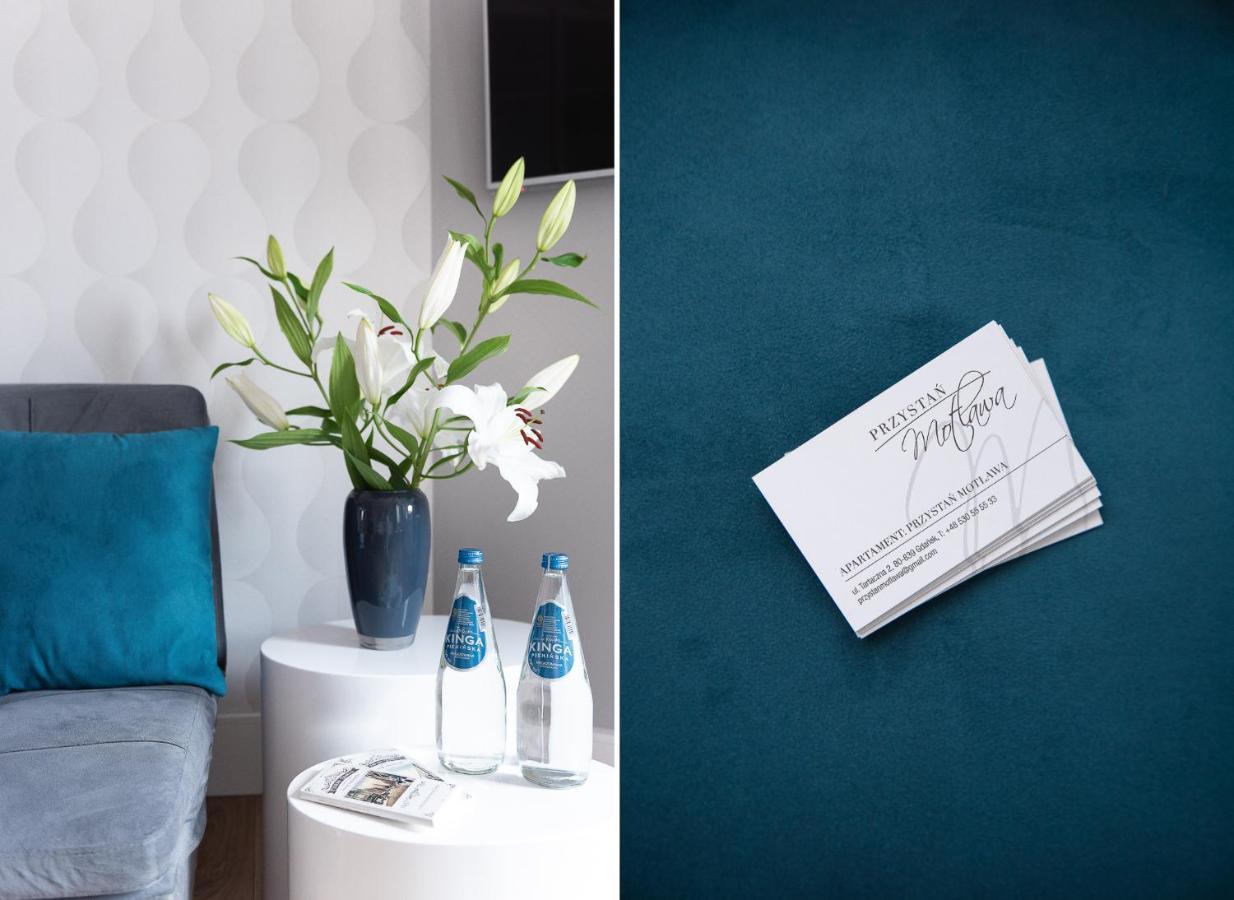 Przystan Motlawa Apartment กดัญสก์ ภายนอก รูปภาพ
