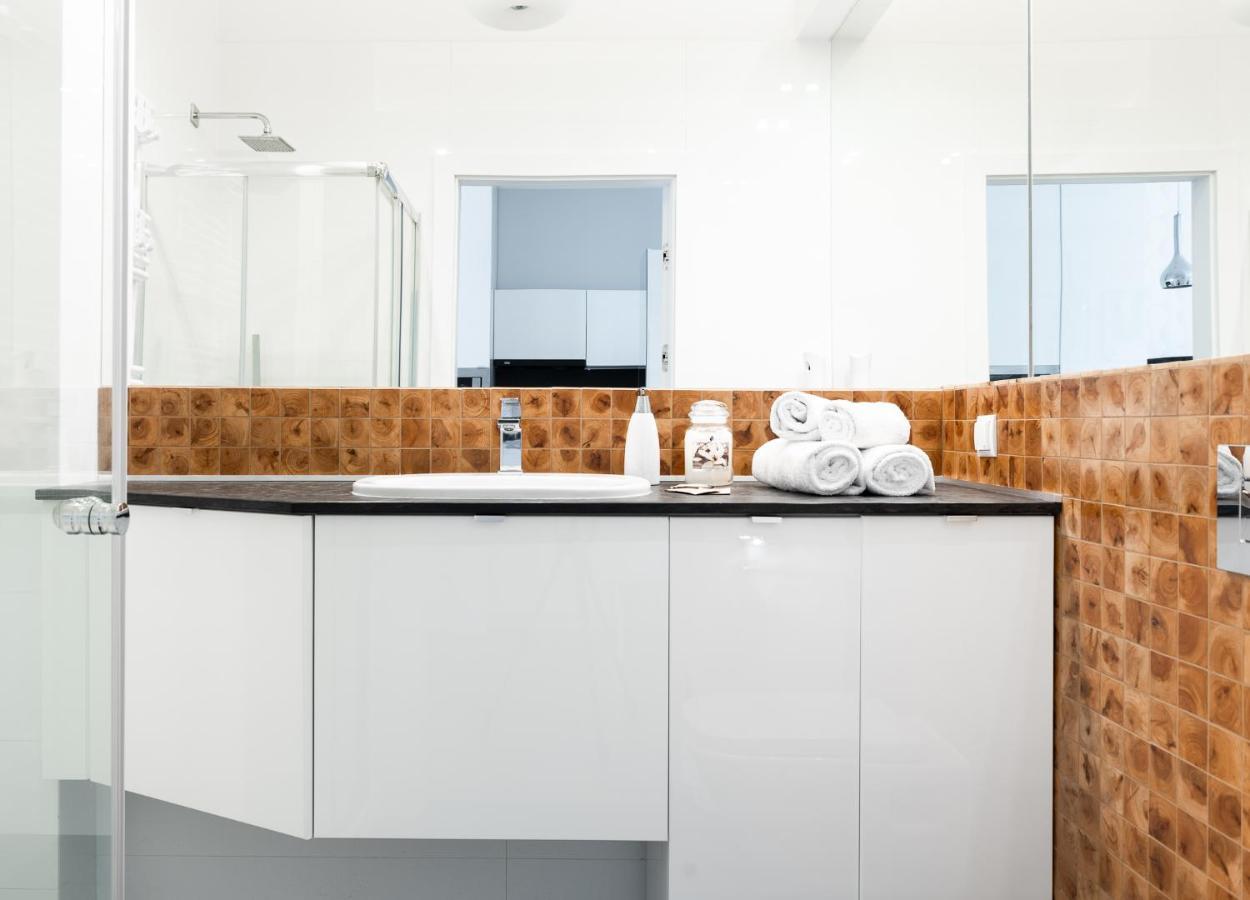 Przystan Motlawa Apartment กดัญสก์ ภายนอก รูปภาพ