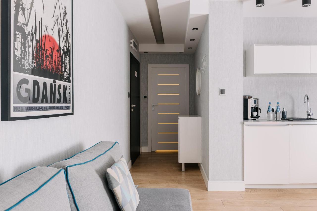 Przystan Motlawa Apartment กดัญสก์ ภายนอก รูปภาพ