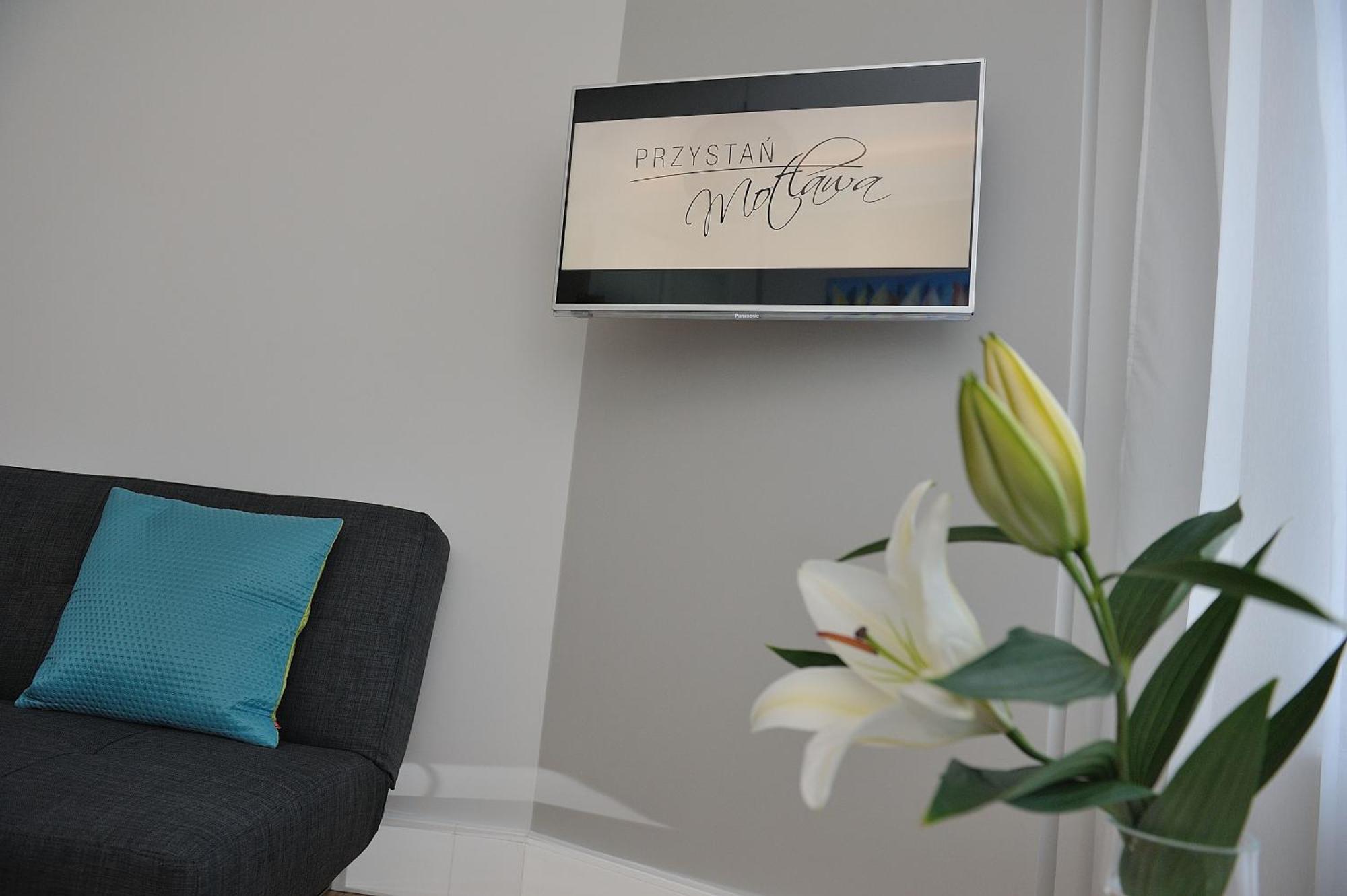 Przystan Motlawa Apartment กดัญสก์ ห้อง รูปภาพ