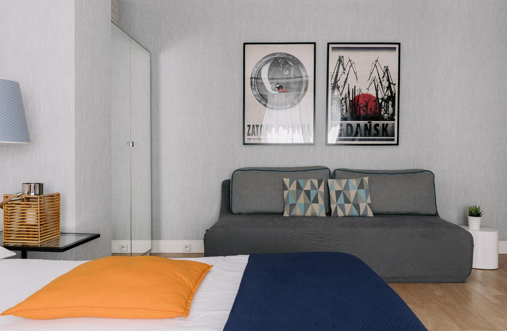 Przystan Motlawa Apartment กดัญสก์ ห้อง รูปภาพ
